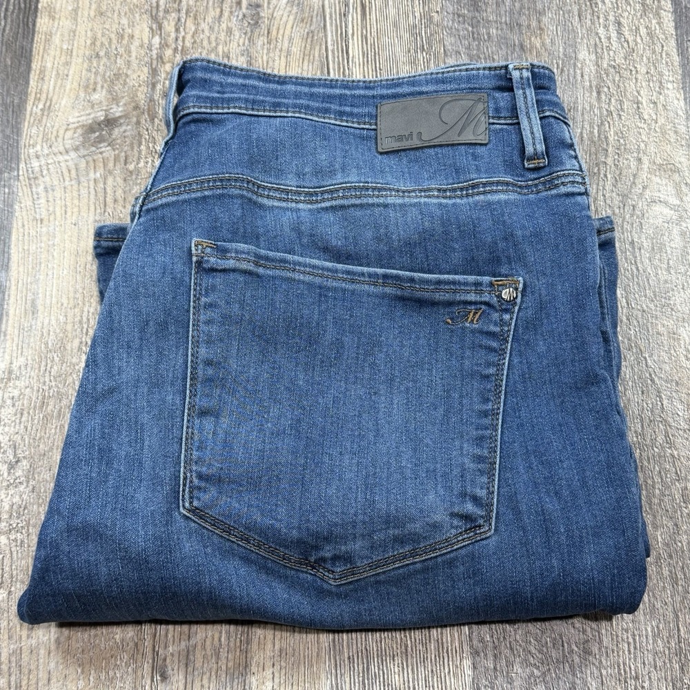 Mavi Claire High Rise Bootcut Jeans Women's 32x32 Blue Stretch Denim Medium Wash